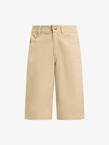 ADIDAS bermuda irebird utility donna beige cotone