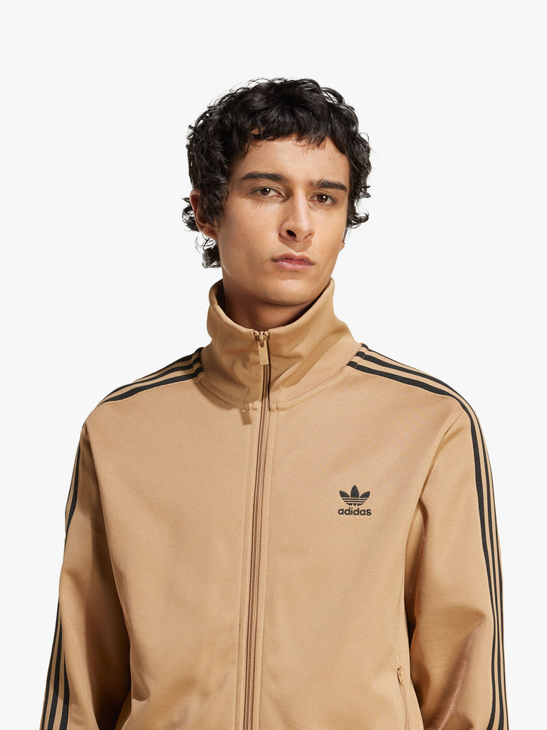 ADIDAS felpa girocollo adicolor classics beckenbauer uomo beige cotone