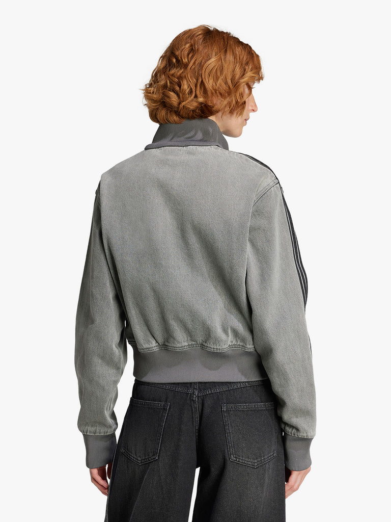 ADIDAS giubbotto originals denim donna grigio cotone