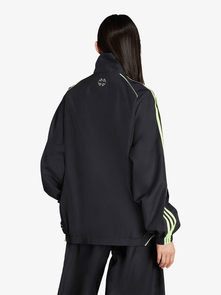 ADIDAS felpa girocollo teamgeist adicolor oversized donna nero
