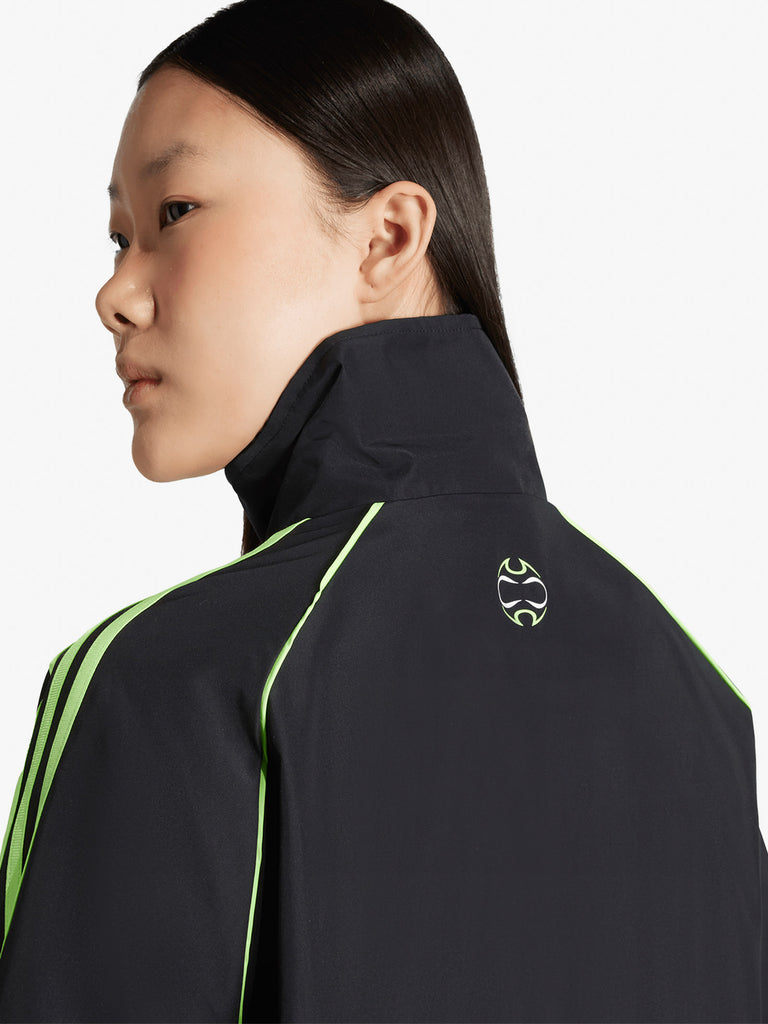 ADIDAS felpa girocollo teamgeist adicolor oversized donna nero