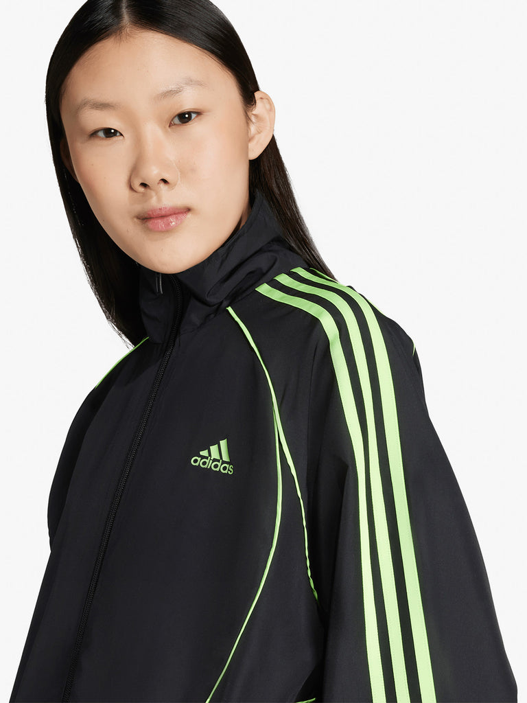 ADIDAS felpa girocollo teamgeist adicolor oversized donna nero