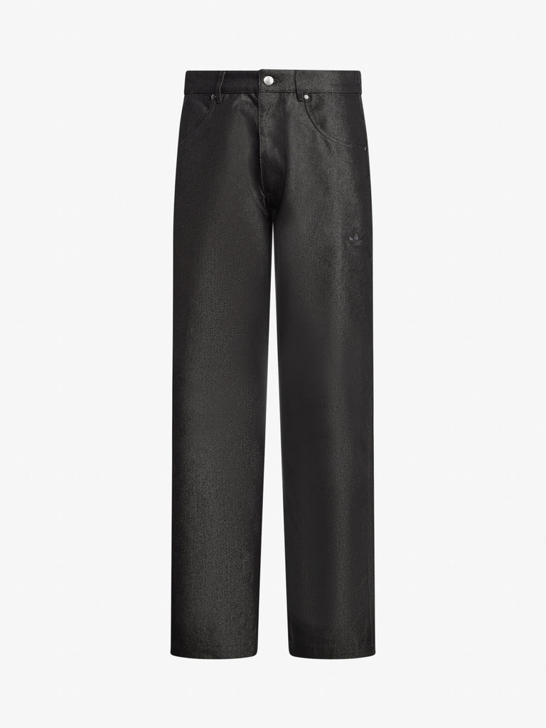 ADIDAS jeans denim uomo nero cotone