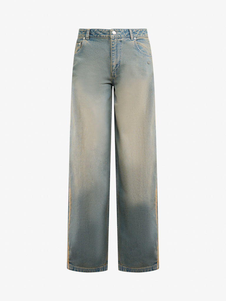 ADIDAS jeans premium essentials donna blu cotone