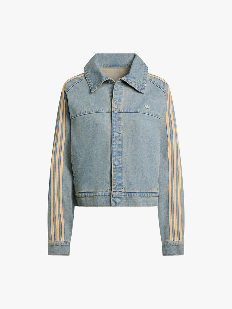ADIDAS giubbotto premium essentials donna blu cotone