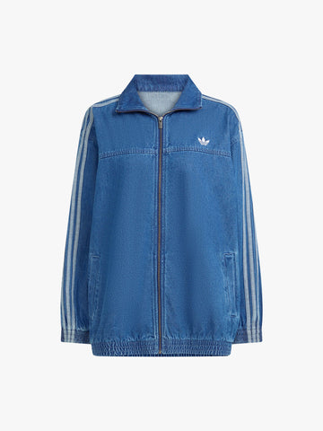 ADIDAS giubbotto adicolor denim adilenium donna blu cotone