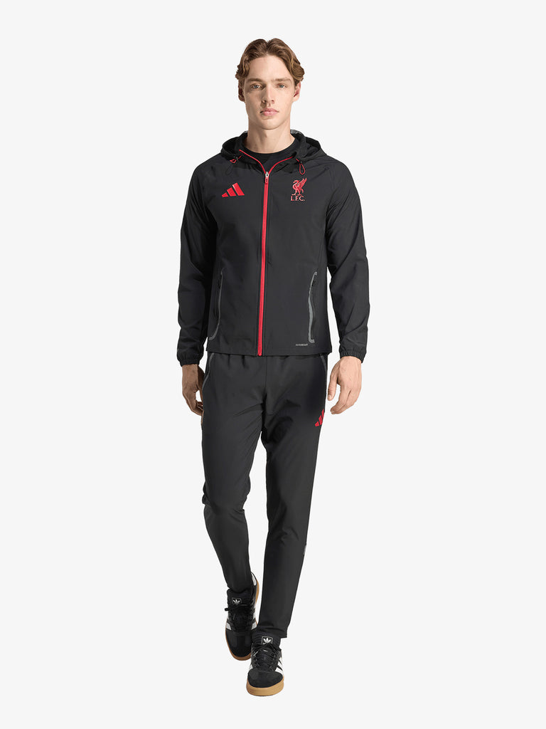 ADIDAS felpe girocollo liverpool fc vis tech uomo nero