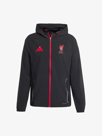 ADIDAS felpe girocollo liverpool fc vis tech uomo nero