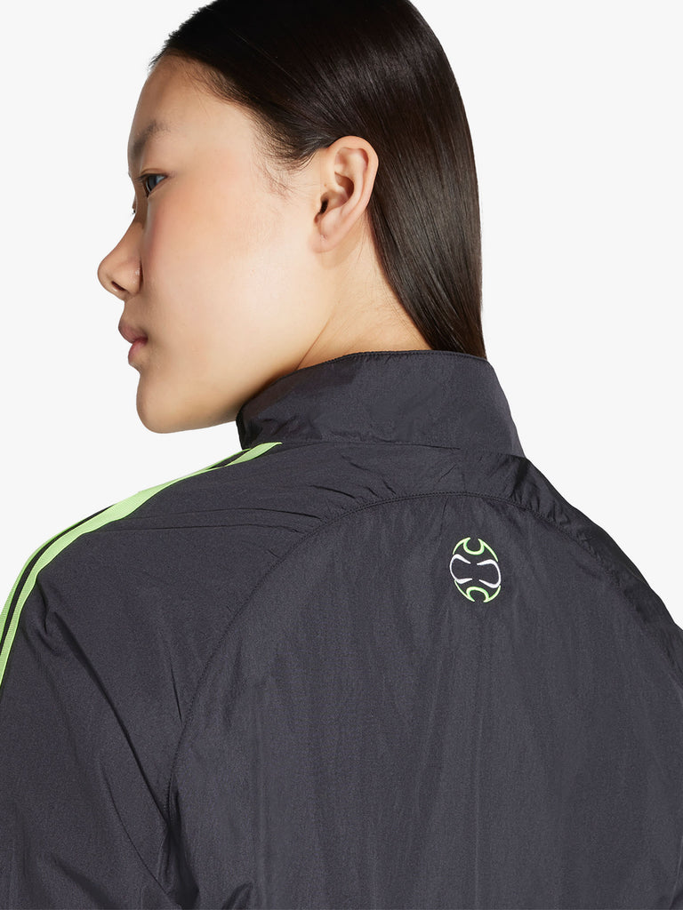 ADIDAS felpa girocollo teamgeist adicolor cropped donna nero