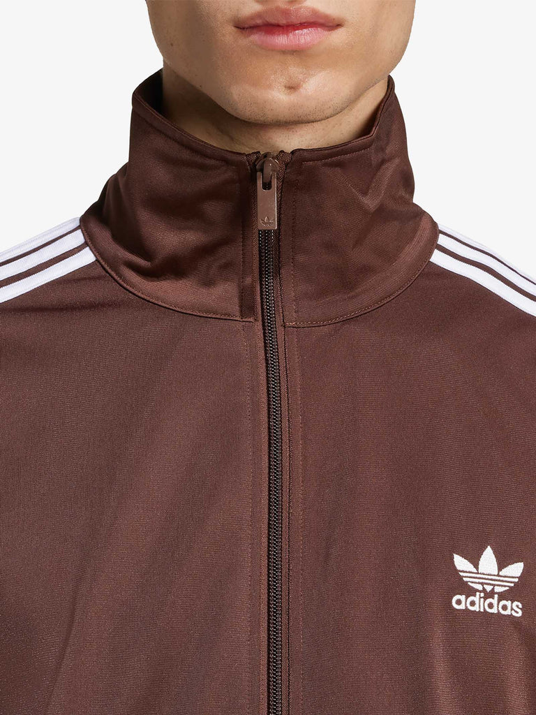 ADIDAS felpa girocollo adicolor classics firebird uomo marrone