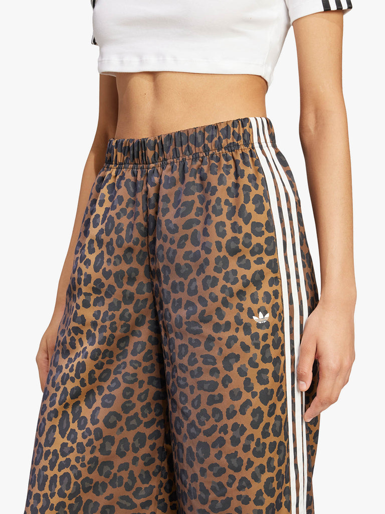 ADIDAS joggers originals a gamba larga donna marrone