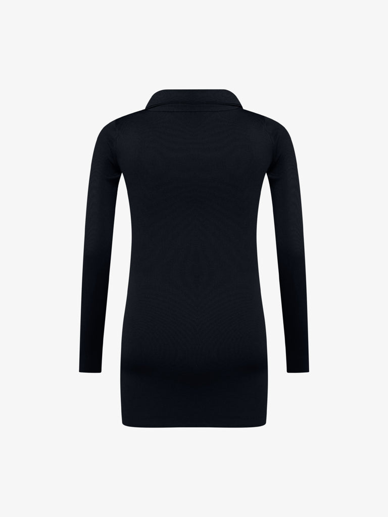 ADIDAS abito midi ls donna nero
