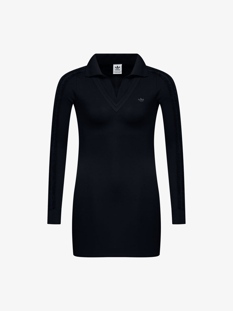 ADIDAS black women's ls midi dress ADIDAS black women's ls midi dress