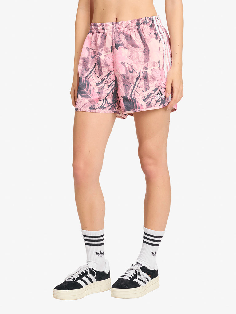 【ADIDAS】Pinstripe Bermuda Shorts JC7683 adidas Originals Pinstripe Women's Shorts Blue JC7683
