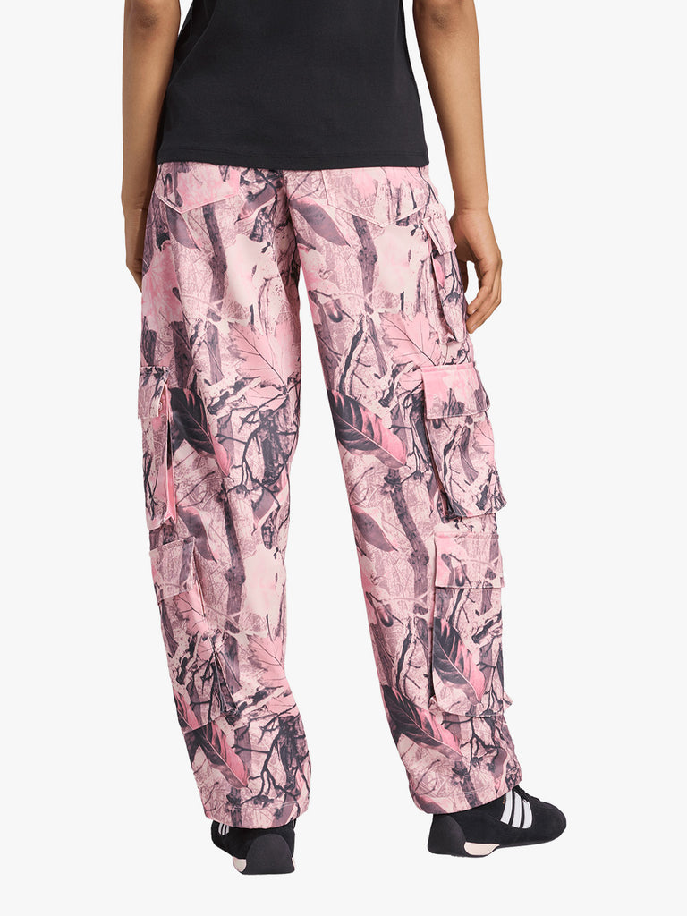 ADIDAS pantaloni cargo sat donna rosa