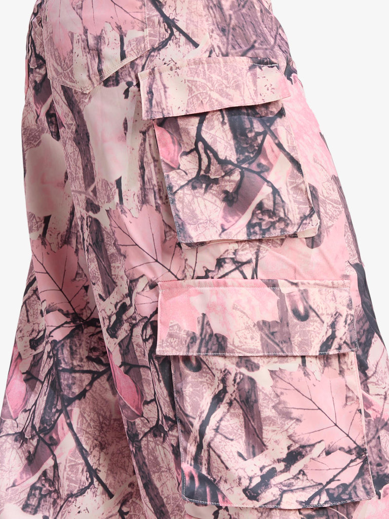 ADIDAS pantaloni cargo sat donna rosa