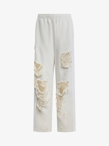 ADIDAS joggers originals distressed donna grigio cotone