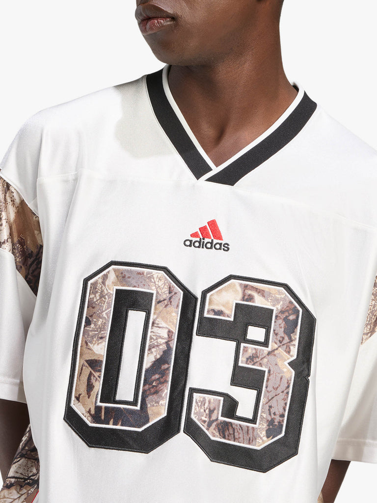 ADIDAS t-shirt original camouflage fb uomo bianco
