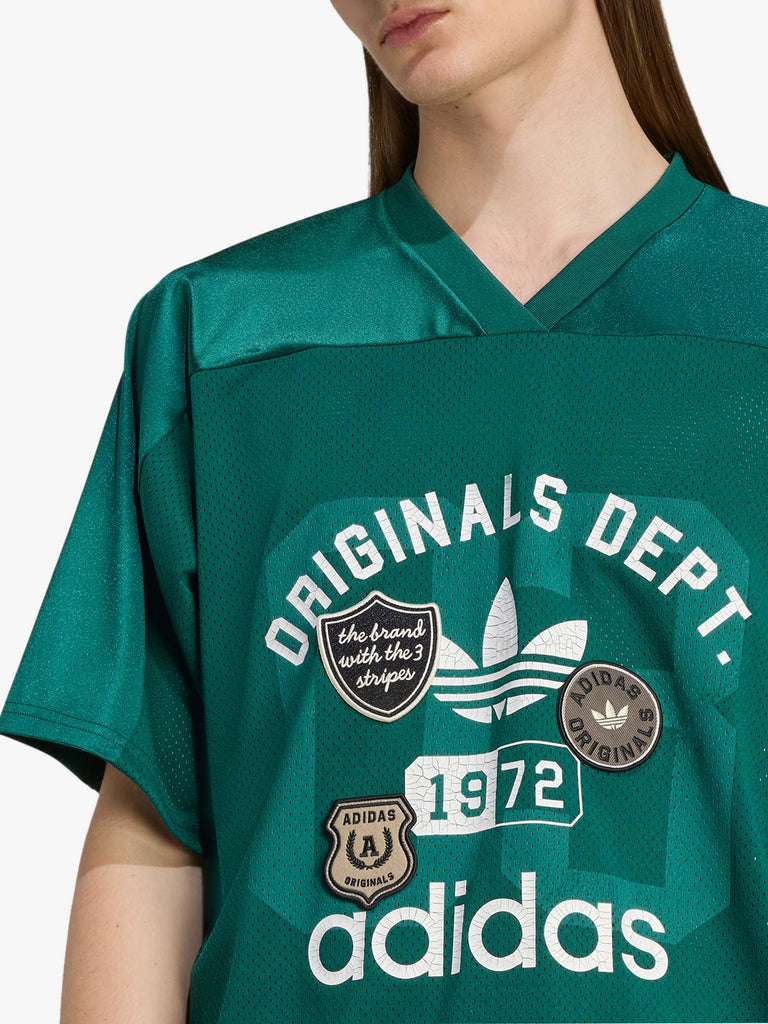 ADIDAS t-shirt originals graphics jersey uomo verde