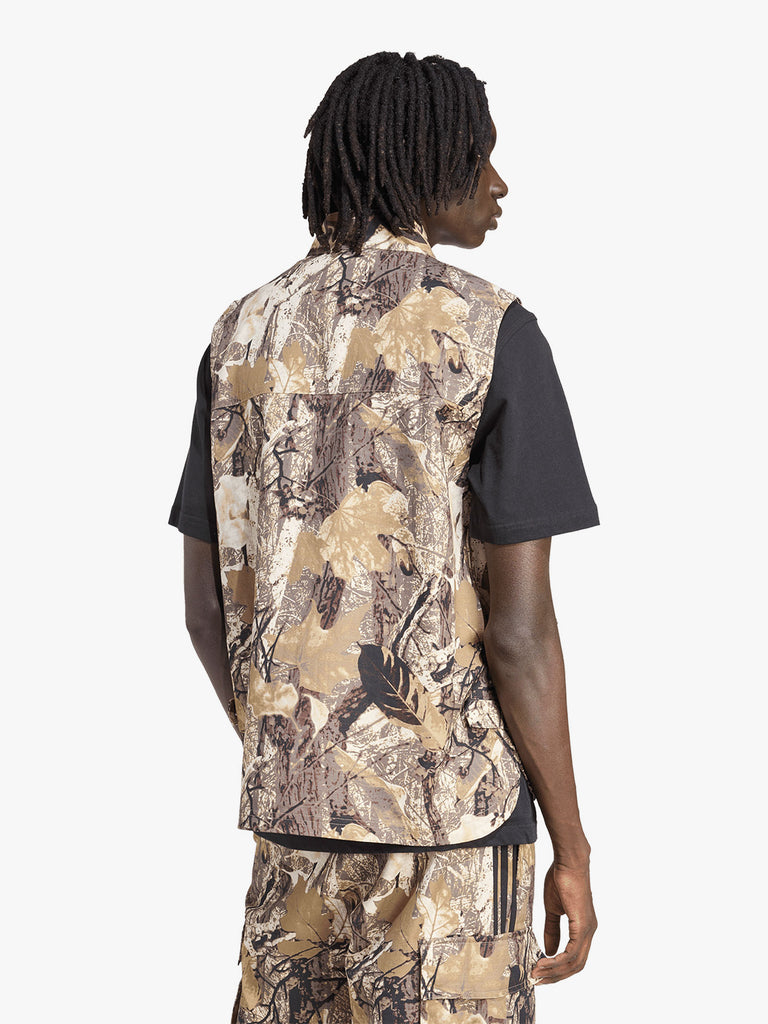 ADIDAS smanicato original camouflage uomo camouflage cotone