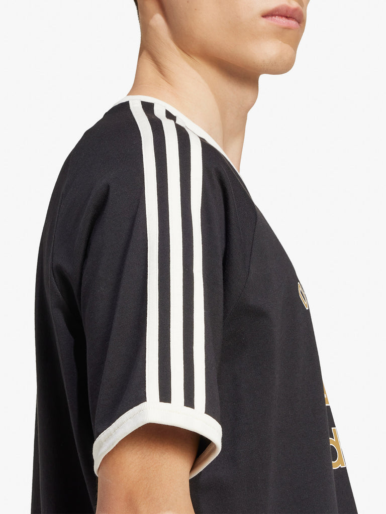 ADIDAS t-shirt originals graphics uomo nero cotone