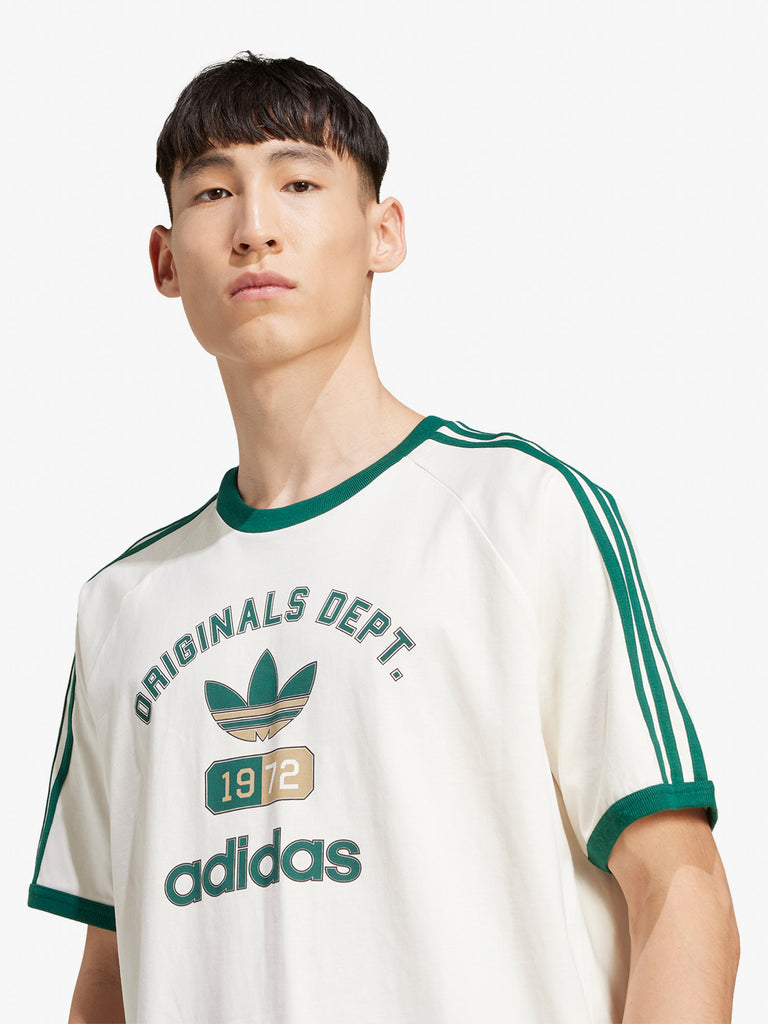 ADIDAS t-shirt originals graphics uomo bianco cotone