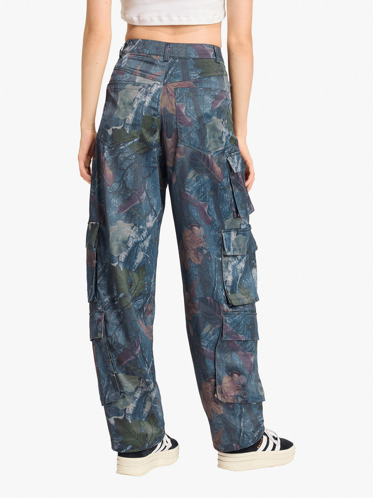 ADIDAS pantaloni cargo sat donna nero