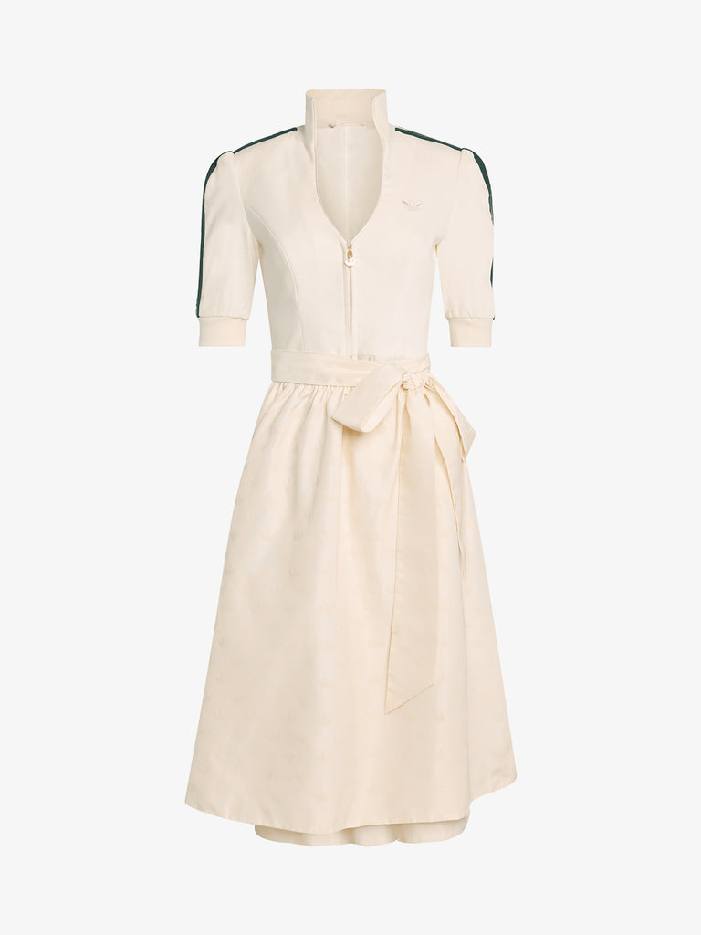 ADIDAS abito midi dirndl originals donna beige