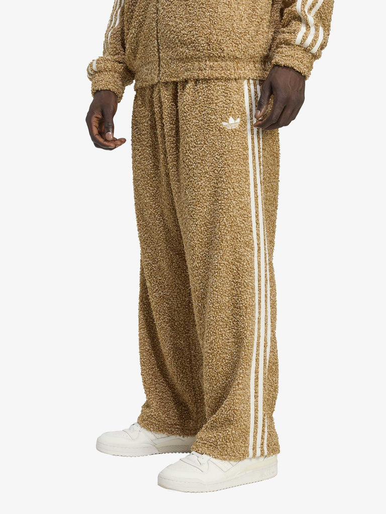 ADIDAS joggers boucle firebird uomo beige tessuto