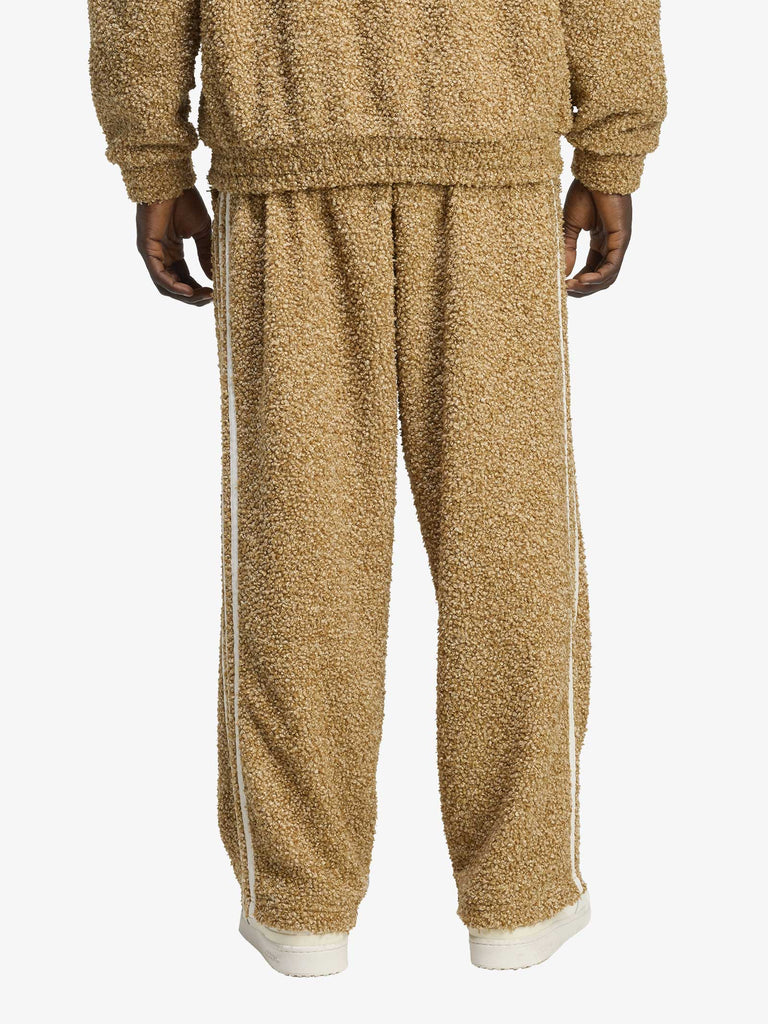 ADIDAS joggers boucle firebird uomo beige tessuto