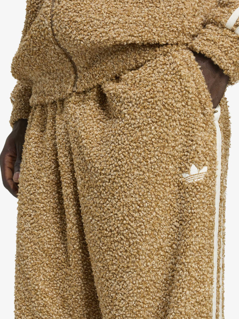 ADIDAS joggers boucle firebird uomo beige tessuto