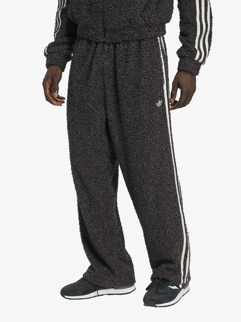 ADIDAS joggers boucle firebird uomo nero tessuto