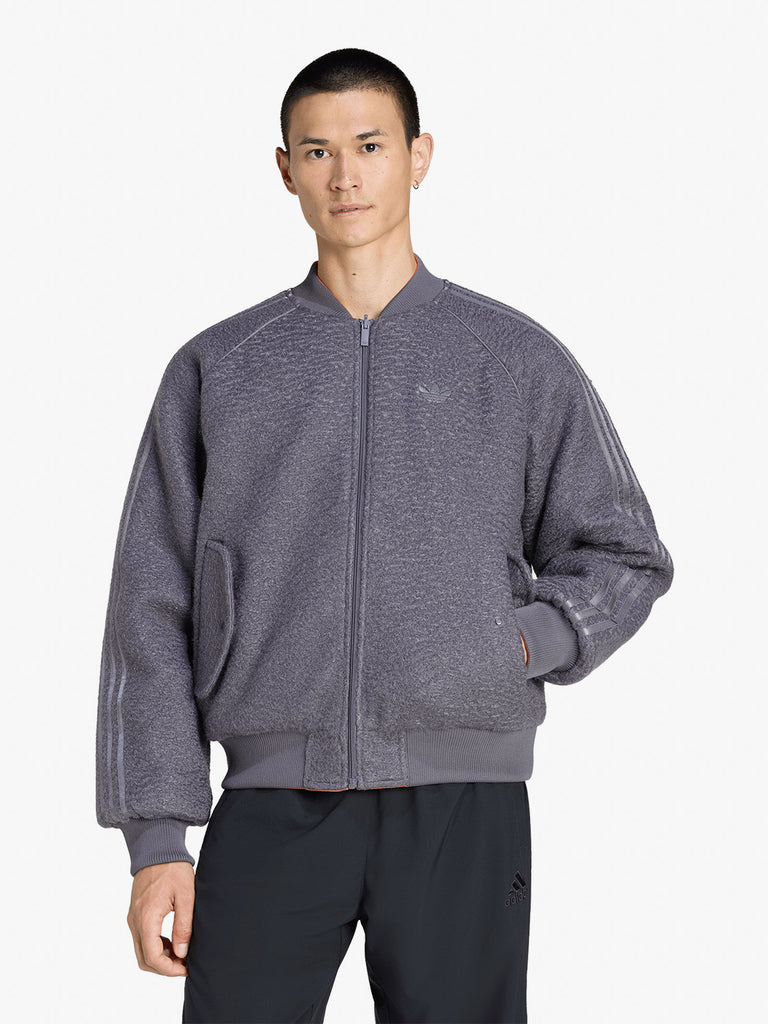 ADIDAS giubbotto reversible superstar uomo grigio