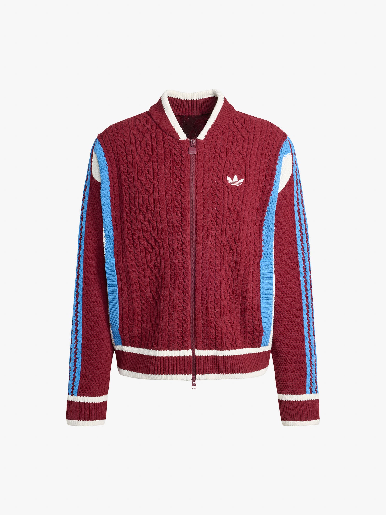 ADIDAS black men's retro remix cardigan