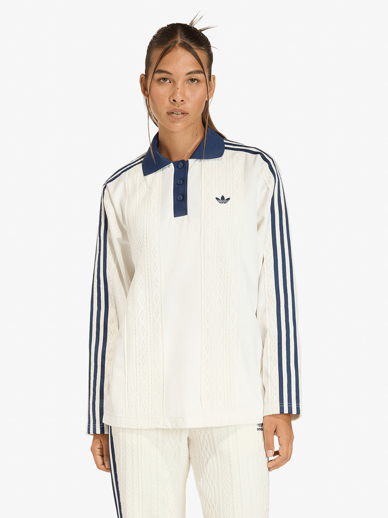 ADIDAS maglia a maniche lunghe ls jersey donna bianco