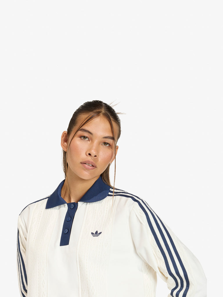 ADIDAS maglia a maniche lunghe ls jersey donna bianco