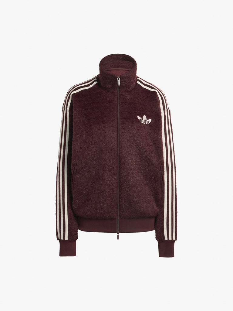 ADIDAS felpa girocollo bohair firebird donna bordeaux