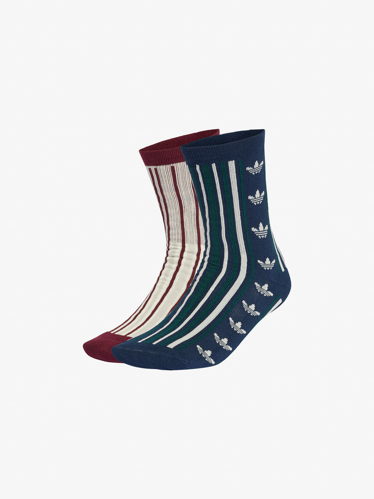 ADIDAS calzini medi originals 2 paia per confezione blu