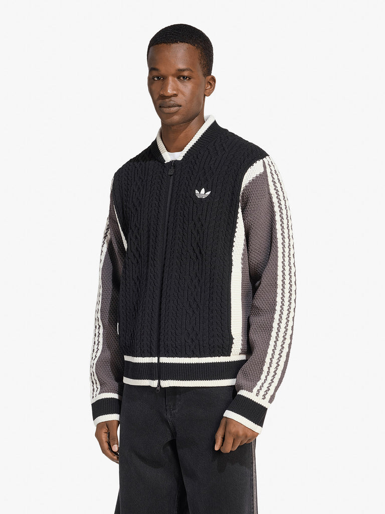 ADIDAS cardigan retro remix uomo nero