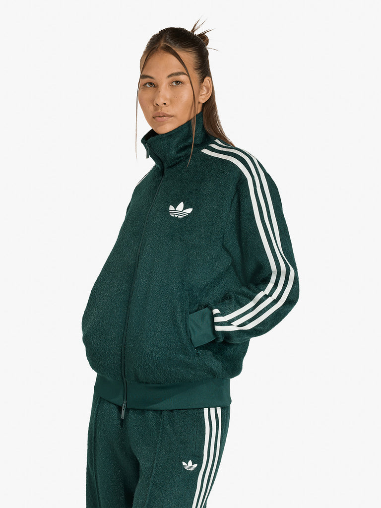 ADIDAS felpa girocollo bohair firebird donna verde