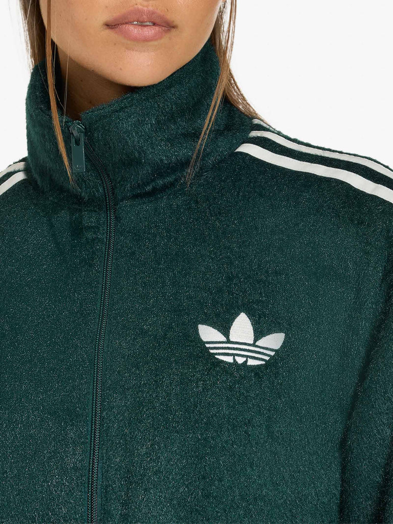 ADIDAS felpa girocollo bohair firebird donna verde