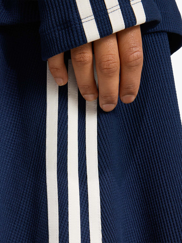 ADIDAS gonna midi asymetric donna blu cotone