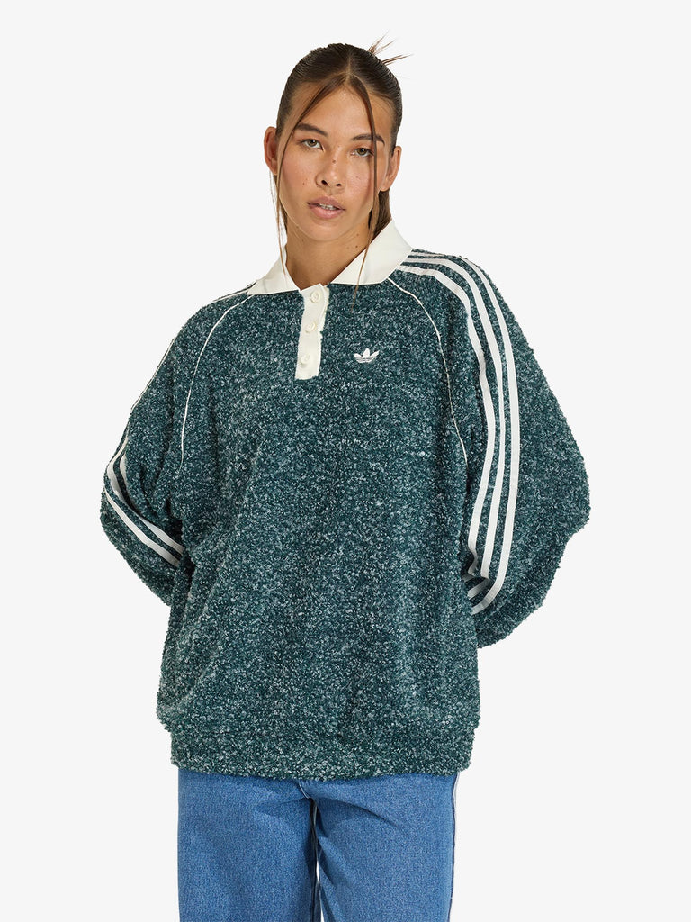 ADIDAS polo adicolor crew donna verde