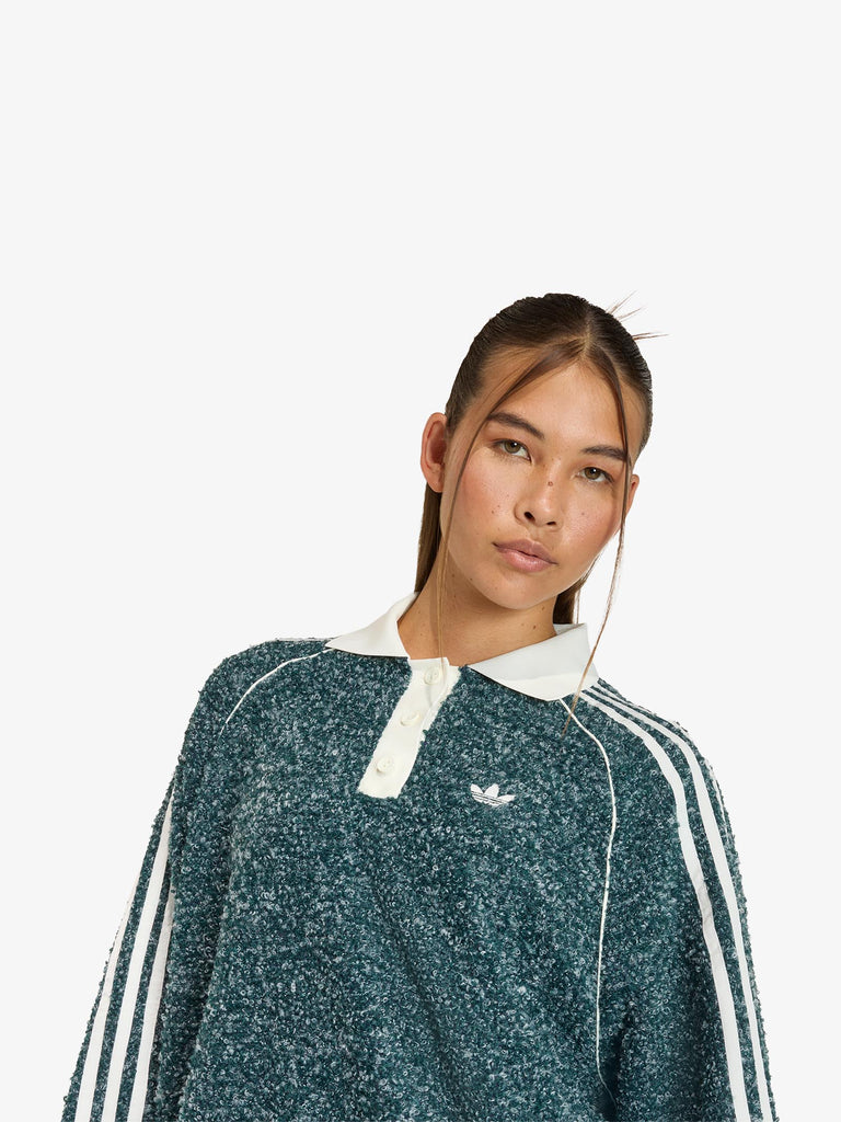 ADIDAS polo adicolor crew donna verde