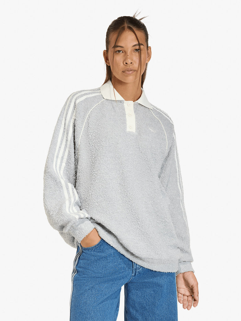 ADIDAS polo adicolor crew donna grigio