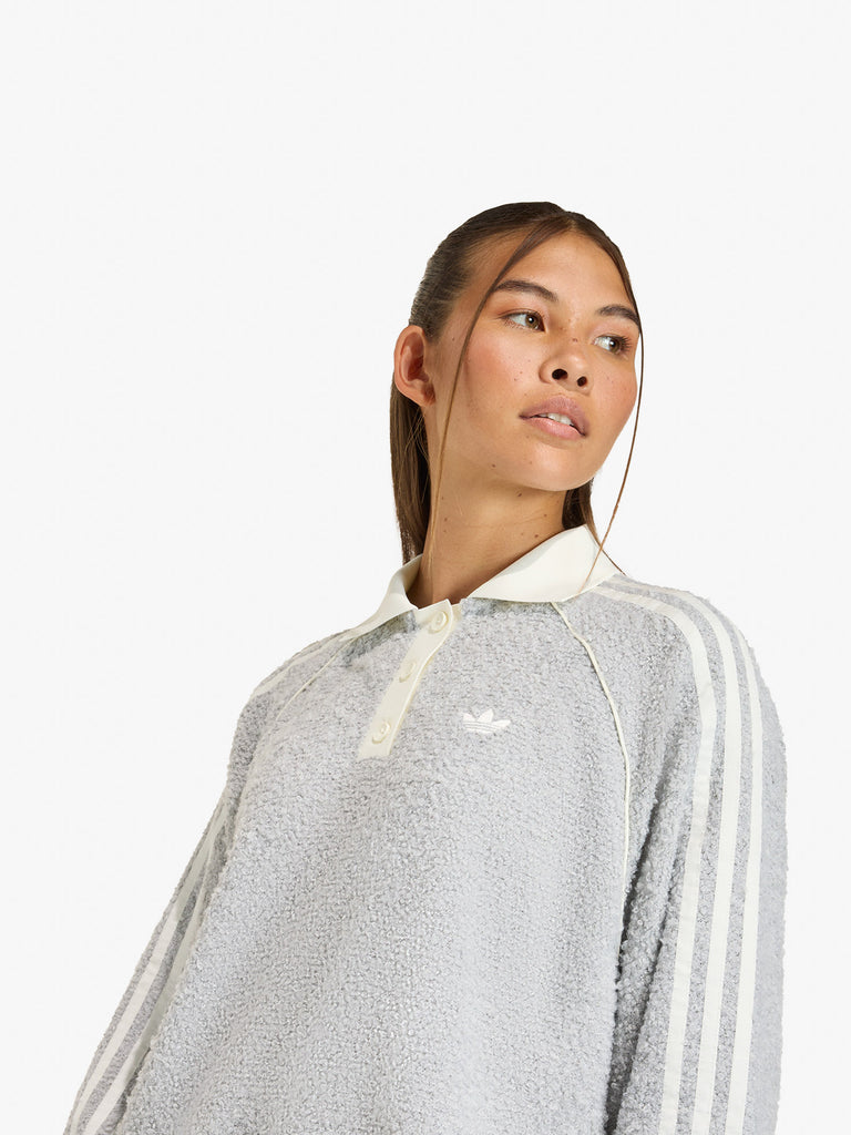 ADIDAS polo adicolor crew donna grigio