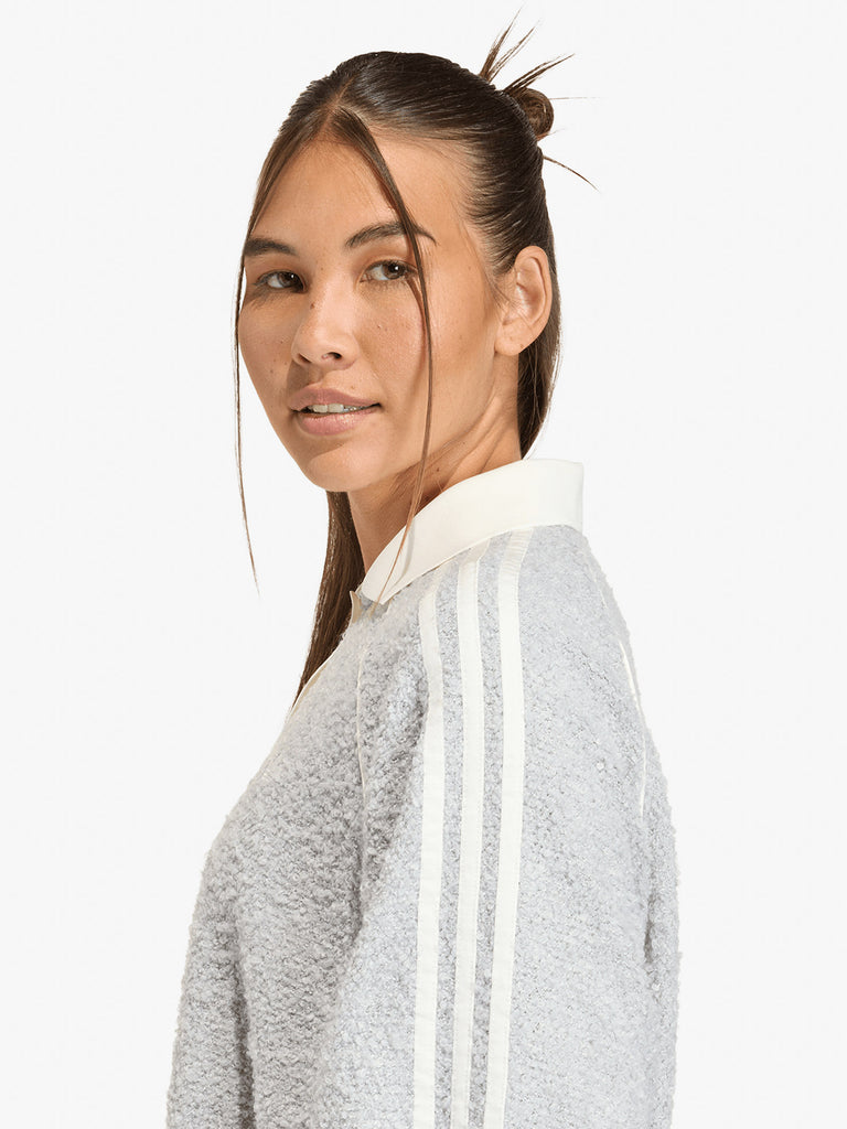 ADIDAS polo adicolor crew donna grigio