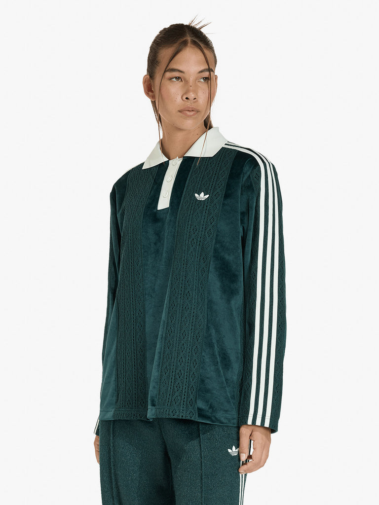 ADIDAS maglia a maniche lunghe originals winterised donna verde
