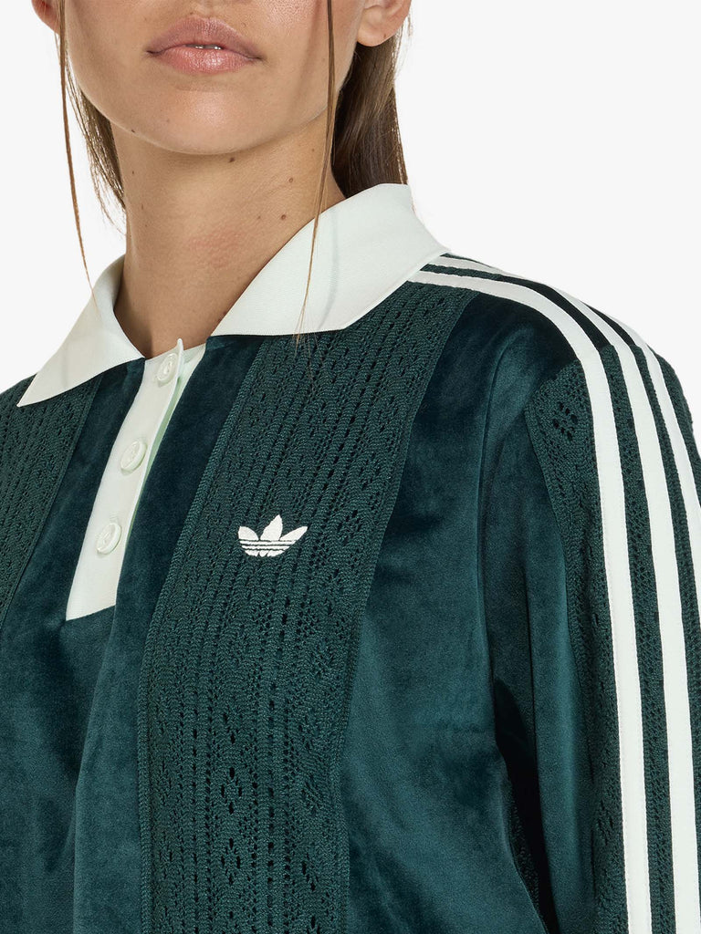 ADIDAS maglia a maniche lunghe originals winterised donna verde