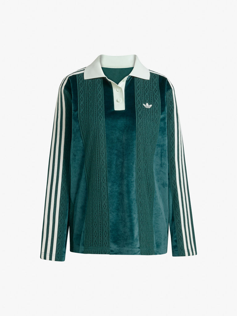 ADIDAS maglia a maniche lunghe originals winterised donna verde